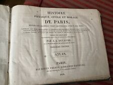 Dulaure histoire physique d'occasion  Paris XI