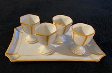 Service coquetiers porcelaine d'occasion  Sainte-Soulle