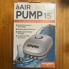 Bomba de ar Active Aqua, 4 tomadas, 6W, 15L por min/240GPH levemente usada na caixa original comprar usado  Enviando para Brazil