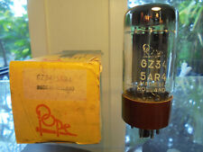 PHILIPS POPE GZ34 5AR4 NOS NOVO ESTOQUE ANTIGO TESTADO 100% FORTE TUBO DE VÁLVULA VINTAGE comprar usado  Enviando para Brazil