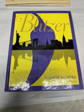 blitzer college algebra for sale  Lufkin