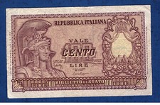 Italia 100 lire usato  Sassari