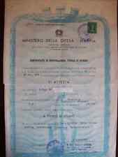 Attestato licenza tecnica usato  Villanova Marchesana
