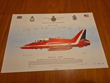 Signed red arrows for sale  BANWELL