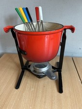 Vintage creuset red for sale  COVENTRY