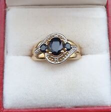 Bague saphirs diamants d'occasion  Vichy