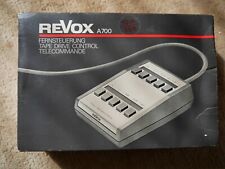 Telecomando revox 700 usato  Spedire a Italy