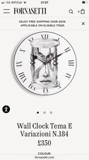 Fornasetti sand timer for sale  AYLESBURY