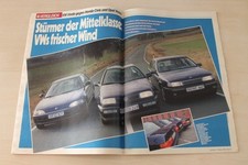 Auto Bild 06/1992 Opel Vectra GLS 1.8i mit 90PS besser als...? comprar usado  Enviando para Brazil