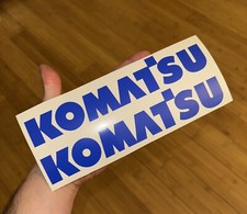 Komatsu blue vinyl for sale  Belchertown