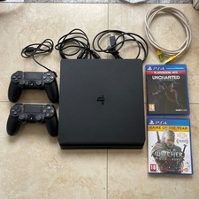 Sony PlayStation 4 Slim 500GB Console + 2 Original DualShock Controllers + 2 ps5 comprar usado Sony PlayStation 4 Slim 500GB Console + 2 Original DualShock Controllers + 2 ps5 comprar usado  Enviando para Brazil