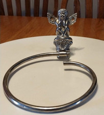 Silver tone cherub for sale  Spokane