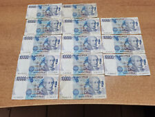 Lotto banconote diecimila usato  Frosinone