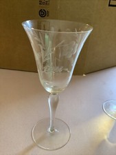 Etched vintage floral for sale  East Brunswick
