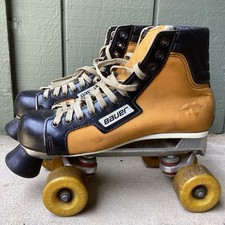 Patins antigos BAUER - Caminhões OAK ST. - Rodas Sure Grip - Tamanho 11? comprar usado  Enviando para Brazil