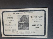 Derby postcard. affectionate for sale  UTTOXETER