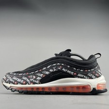 Usado, Tênis esportivo Nike Air Max 97 Just Do It masculino 10.5 preto laranja corrida comprar usado  Enviando para Brazil
