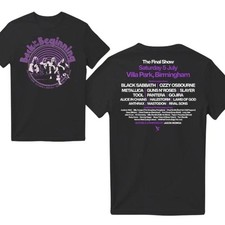 Usado, Camiseta Ozzy Osbourne & Black Sabbath Back To The Beginning Tour 5 de julho de 2025 comprar usado  Enviando para Brazil