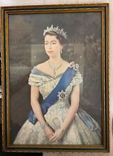 Queen elizabeth portrait for sale  WISHAW