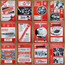 Programme liverpool football for sale  DARLINGTON