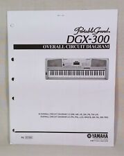 Diagrama de circuito geral original Yamaha - DGX-300 teclado grande portátil  comprar usado  Enviando para Brazil