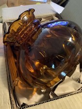 Amber hand blown for sale  North Olmsted