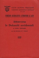 Attraverso dolomiti occidental usato  Italia