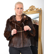 A5452 nerzjacke echt gebraucht kaufen A5452 nerzjacke echt gebraucht kaufen  Krefeld