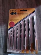 Conjunto de brocas Fisch Brad Point, 8 peças brocas de madeira cromada vanádio 3mm-10mm comprar usado  Enviando para Brazil