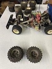 Tamiya Vintage Hornet Pneus Pneus E Roda Knobby Cravado Sujeira Aros Off Road comprar usado  Enviando para Brazil