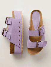 Sandália Free People/Intencionalmente Blank Rule Breaker camurça lavanda-roxa comprar usado  Enviando para Brazil