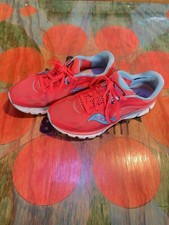 Tênis de corrida feminino Saucony Kinvara 5 Natural Series tamanho 11 coral azul-petróleo comprar usado  Enviando para Brazil