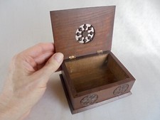 Pretty carved wooden for sale  GLASGOW