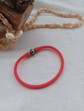 Bracelet silicone perle d'occasion  Millas