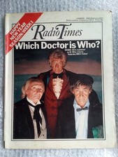 Doctor radio times for sale  DERBY