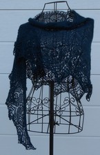 Zartes lace dreieckstuch gebraucht kaufen  Aldersbach