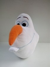 Boneco de neve Disney Frozen Olaf cabeça 15" pelúcia 2015 travesseiro decorativo feijão saltador, usado comprar usado  Enviando para Brazil