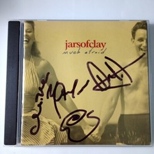 CD autógrafo assinado por banda completa Jars Of Clay Much Afraid com certificado de autenticidade Pop Rock  comprar usado  Enviando para Brazil