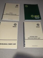 Mgc parts lists for sale  EDINBURGH