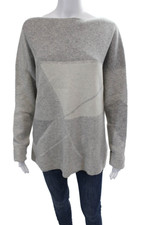 Suéter Vince feminino gola barco manga comprida cinza lã marfim tamanho médio comprar usado Suéter Vince feminino gola barco manga comprida cinza lã marfim tamanho médio comprar usado  Enviando para Brazil