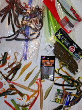 Lot fishing worms for sale  Rockingham