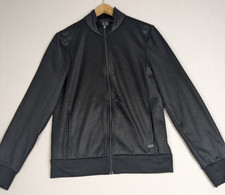 Jaqueta de atletismo Armani Exchange masculina preta tamanho P zíper completo leve casual comprar usado  Enviando para Brazil