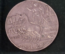 Italia lire 1908 usato  Crespellano