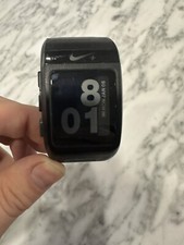 Nike+ SportWatch WM0069 GPS relógio de corrida alimentado por TomTom relógio preto APENAS comprar usado  Enviando para Brazil