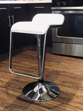 White contempory chrome for sale  Monrovia