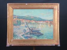 Tableau huile bois d'occasion  Toulon-