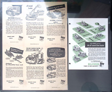 Oliver cletrac foldout for sale  Mio