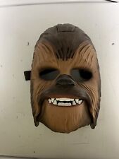 Star Wars CHEWBACCA MASK Electronic Talking Wookie Sounds 2015 Hasbro funcionando, usado segunda mano  Embacar hacia Argentina