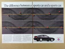 1990 Nissan 240SX 'a diferença entre' anúncio impresso vintage comprar usado  Enviando para Brazil