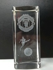 Manchester united crystal for sale  THETFORD